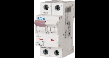 Eaton Installatieautomaat PLZ6-B32/1N-MW , B 32A , 2 Polig incl. NUL , 6 kA
