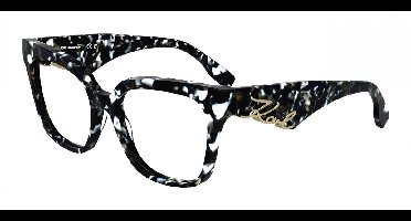 Karl Lagerfeld KL6190 N Marble black 53/17/140 WOMAN Brilmonturen