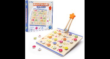 Learning Resources houten ABC puzzel - educatief speelgoed voor kinderen.