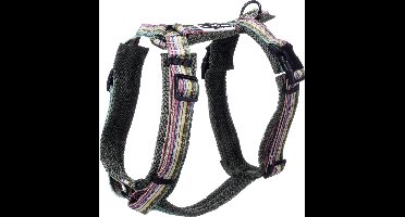 Hond Harnas Y-vorm Emerald Groen L 46-80cm 60-86cm 25mm