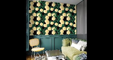 Merkloos - Fotobehang - Pioenroos - Wodoodporna