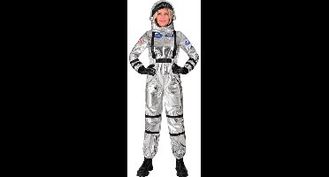 Astronauten kostuum zilver Jesse dames