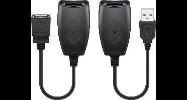 Goobay USB Extension Adapter up to 40 m via CAT Cable