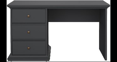 Giga Living Bureau Paris - Grijs - 130x60x75cm