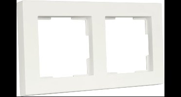 ION industries afdekraam 2-voudig - V1 alpin wit mat (80.300.215)