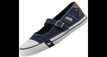 Mustang dames ballerina blauw