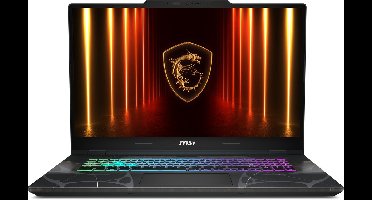 MSI Cyborg 17 B13WFKG-261BE Intel® Core™ i7 i7-13620H Laptop 43,9 cm (17.3") Full HD 16 GB DDR5-SDRAM 512 GB SSD NVIDIA GeForce RTX 5060 Wi-Fi 6E (802.11ax) Windows 11 Home Zwart