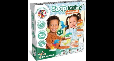 Science4you Dino Lab Zeep Maak Kit voor Kinderen, Maak Je Eigen Zeep Met Dinosaurus Speelgoed Binnenin, Glow-In-The-Dark Dinosaurus Knutsel Kits voor Meisjes & Jongens van 8 9 10 11+