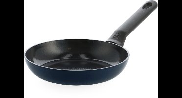 BK Enjoy Koekenpan 20cm – PFAS-vrije antikleeflaag – Koekenpan inductie – Keramische pan – Ovenbestendig tot 160°C – Vaatwasserbestendig – Koudgrepen – Oxford Blue