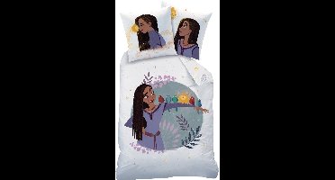 Disney Wish Dekbedovertrek Asha - Eenpersoons - 140 x 200 cm - Katoen