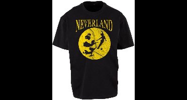 Peter Pan Neverland Moon Unisex T-shirt - zwart - M