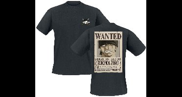 One Piece Wanted Zoro Heren T-shirt - zwart - XXL