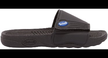 Scholl Badslippers Nautilus PVC Unisex - Zwart