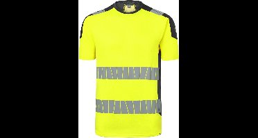 HAVEP T-Shirt High Visibility+ 10078 - Fluo Geel/Charcoal - M