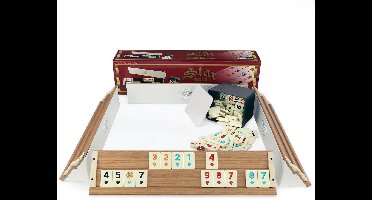 Star Rummy - Okey - Gezelschapsspel - Rummi kub - kleur Eiken Houtlook