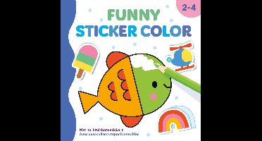 Deltas Funny Sticker Color (2-4 j.)