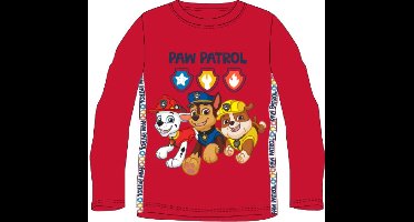 PAW Patrol Shirt - Rood - Katoen - Maat 116
