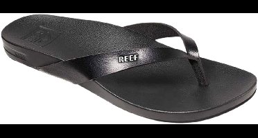 Reef Cushion Courtblack Dames Slippers - Zwart - Maat 38,5