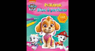 Deltas Paw Patrol prikblok roze