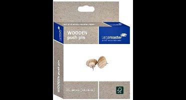 Legamaster WOODEN push-pin 25st