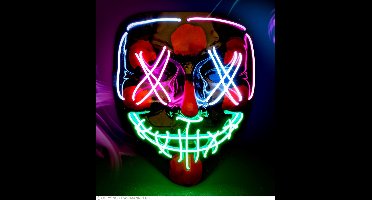 The Purge Masker Met Gekleurd Licht