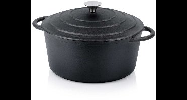 Vilde Cast Line - Gietijzeren Pot - 5L - Deksel - Onderhoudsvrij