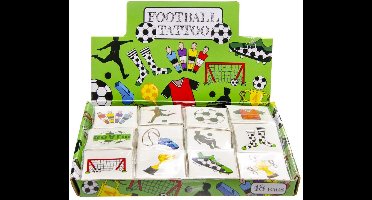 Duckiez Tattoos Voetbal 12st.