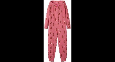 vidaXL - Kinderonesie - met - capuchon - 104 - oudroze