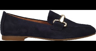 Gabor Instappers blauw Suede - Dames - Maat 36