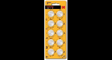 10 x CR2450 Knoopcel Batterijen