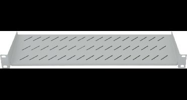 Intellinet 712200 19 inch 1 HE Vast inbouw Geschikt voor kastdiepte: vanaf 450 mm Grijs