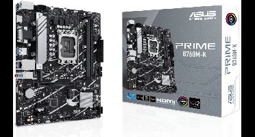 ASUS Prime B760M-K - Moederbord - Socket 1700 - Micro-ATX - Intel B760 chipset