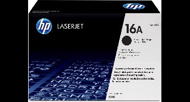 HP 16A - Tonercartridge / Zwart