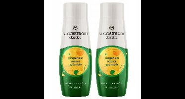 SodaStream Imbir Ale Serie - Ginger Ale Concentraten - 880 ml - Set van 2