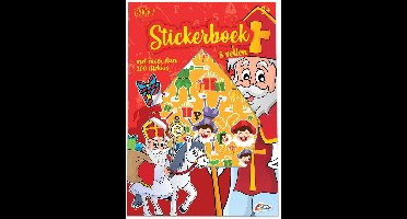 Grafix Sint Stickerboek A4, 8 vellen