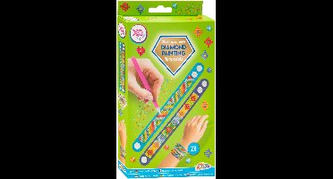 Diamond Painting armbandjes rose 2 stuks