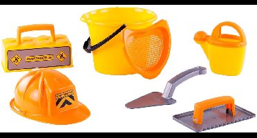 Cavallino Metsel Emmerset met Gereedschap en Helm, 6dlg.