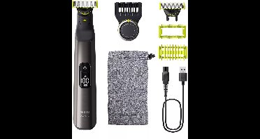 Philips QP6552/15 baardtrimmer Batterij/Accu 20 1 cm Nat en droog Chroom