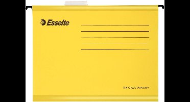 Esselte Classic hangmappen voor ladentussenafstand 365 mm geel