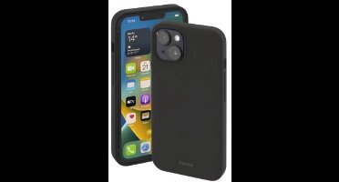 Hama MagCase Finest Feel Pro Cover Hoesje geschikt voor iPhone 14 Plus - Compatibel met Magsafe - Zijdezacht afwerking - Krasbestendig - Zwart