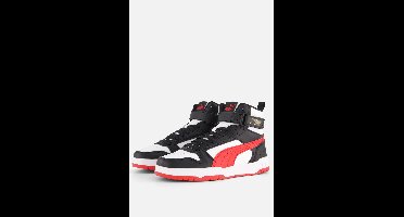 PUMA RBD Game Jr FALSE Sneakers - PUMA White-For All Time Red-PUMA Black-Gold - Maat 38