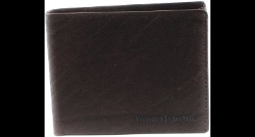 bruno banani Leren Portemonnee Africa Wallet Brown Donkerbruin