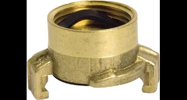 Snelkoppeling met binnendraad messing 3/4 inch 1 stuk Deltafix