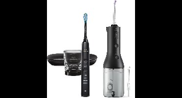 Philips Sonicare DiamondClean 9000 - Elektrische tandenborstel - Waterflosser - Zwart- HX3886/43