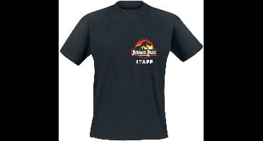 Jurassic Park Park Ranger Heren T-shirt - zwart - 3XL
