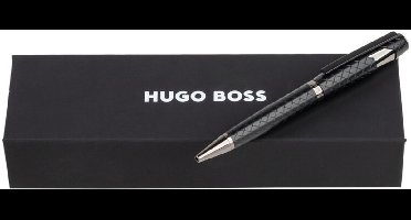 Hugo Boss - HSS2524A - Balpen - zwart/groen - Chevron