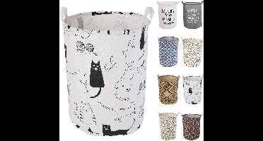 Boraboi® Stijlvolle Opvouwbare Wasmand met Grote Capaciteit en Waterdichte Binnenkant voor Diverse Opslagbehoeften