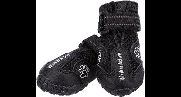 Trixie Walker Active - Hondenschoenen - XS/S - Zwart - 2 st