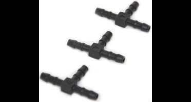 Velda T-stukken Vijverbeluchting Vt 4/6 Mm Zwart 3 Stuks