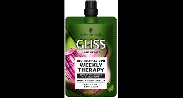 Gliss Kur - Haarmasker - Bio-Tech Restore - Weekly Therapy - 50ml